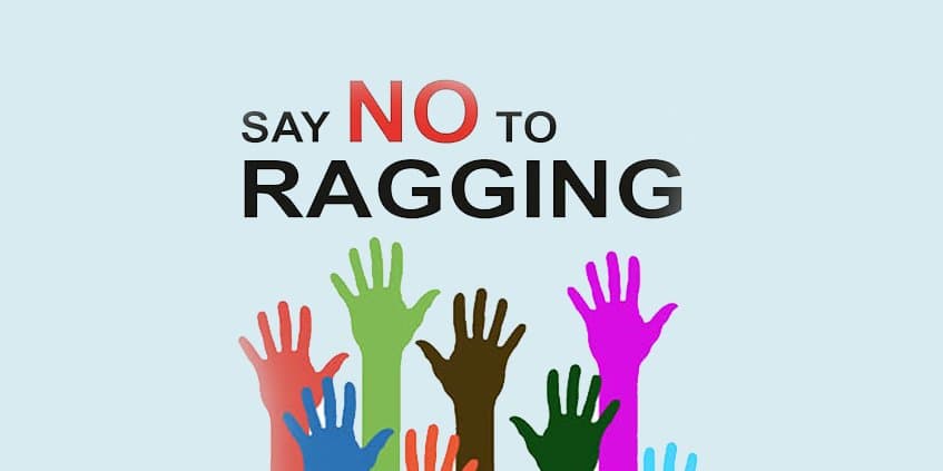 Say No to Ragging